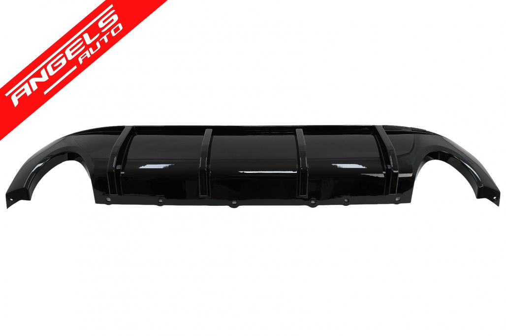 Pachet Exterior Aero compatibil cu BMW Seria 1 F40 (2019-up) M Sport Design Negru Lucios - imagine 7