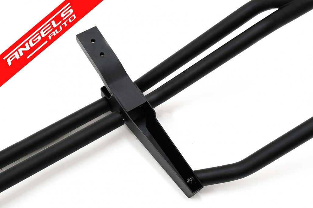 BullBar compatibil cu Mercedes G-Class Facelift W463 W464 G63 (2018-2022) Negru Lucios - imagine 6