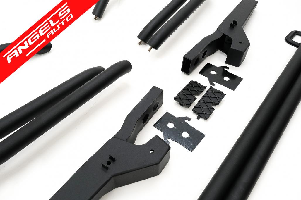 BullBar compatibil cu Mercedes G-Class Facelift W463 W464 G63 (2018-2022) Negru Lucios - imagine 8