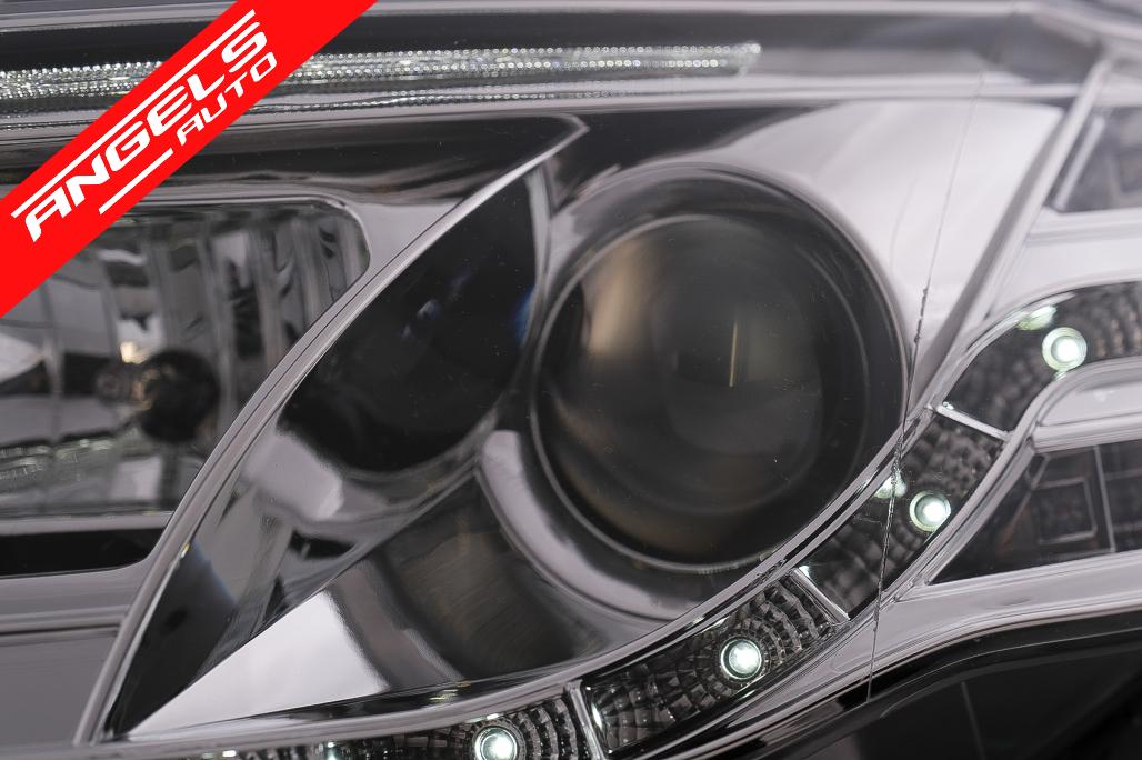Faruri compatibile cu Audi A4 B7 (11.2004-03.2008) Interior Crom Tube Light - imagine 6