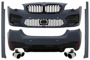 Pachet Exterior Complet compatibil cu BMW Seria 5 F10 Conversie G30 M5 Design Crom