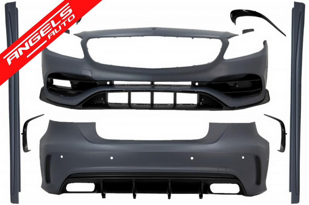 Body Kit compatibil cu Mercedes A-Class W176 (2012-2018) Facelift A45 Design
