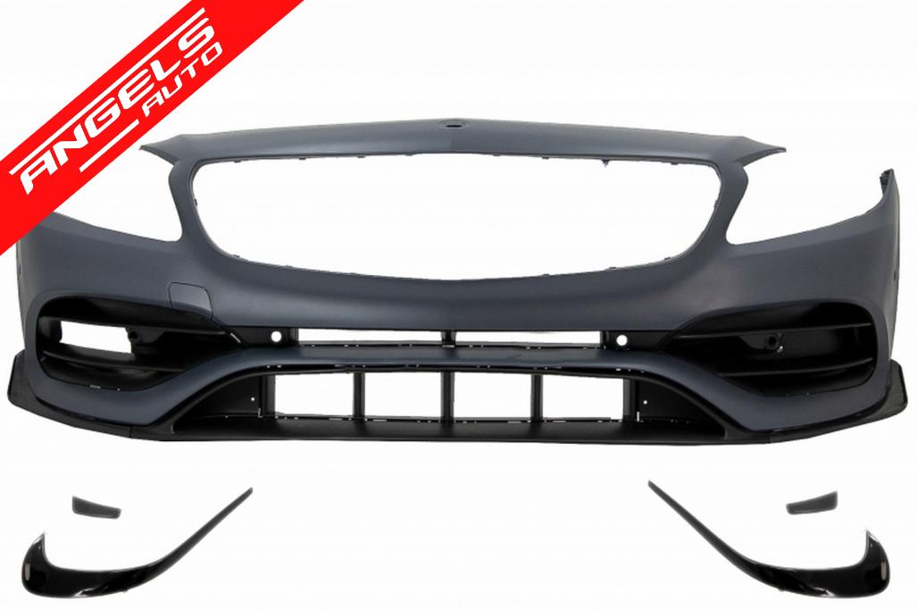 Body Kit compatibil cu Mercedes A-Class W176 (2012-2018) Facelift A45 Design - imagine 2