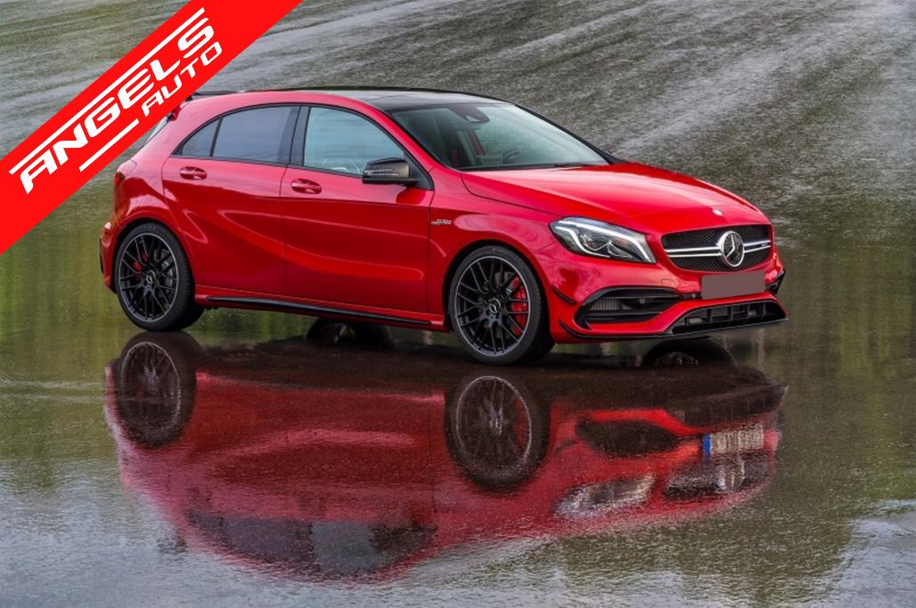 Body Kit compatibil cu Mercedes A-Class W176 (2012-2018) Facelift A45 Design - imagine 7