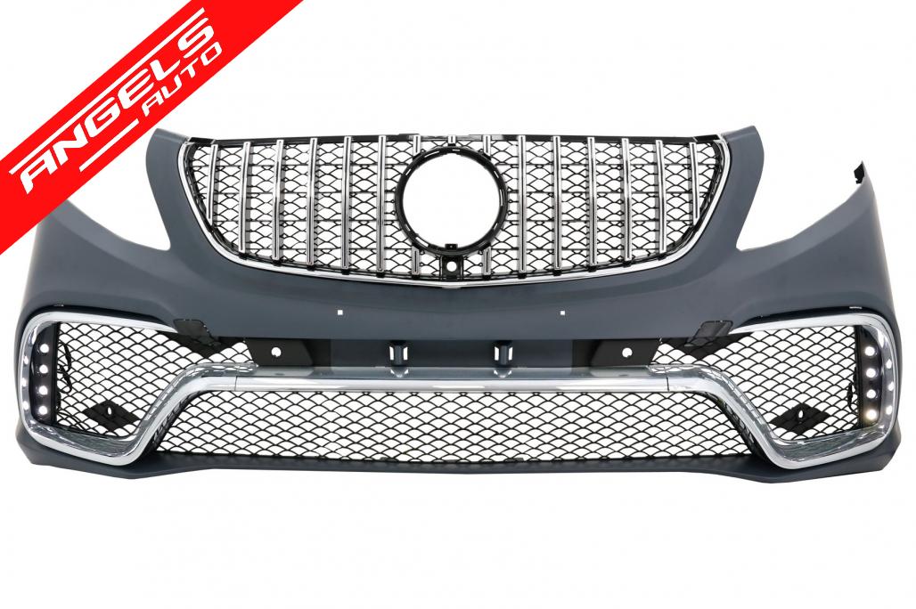 Pachet Exterior Complet compatibil cu Mercedes V-Class W447 (2014-Up) - imagine 2