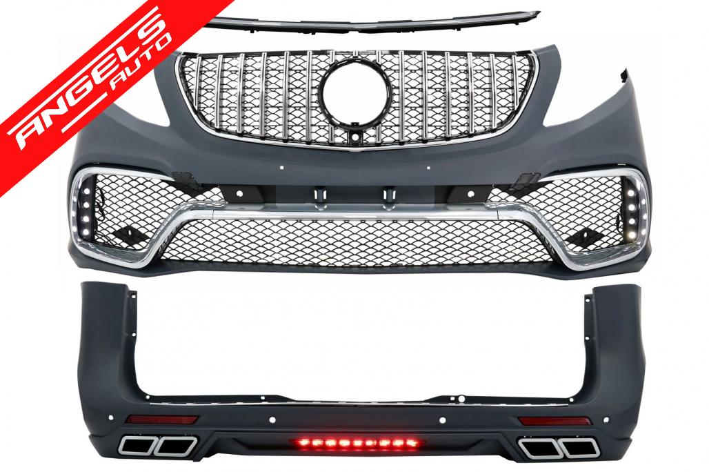 Pachet Exterior Complet compatibil cu Mercedes V-Class W447 (2014-Up)