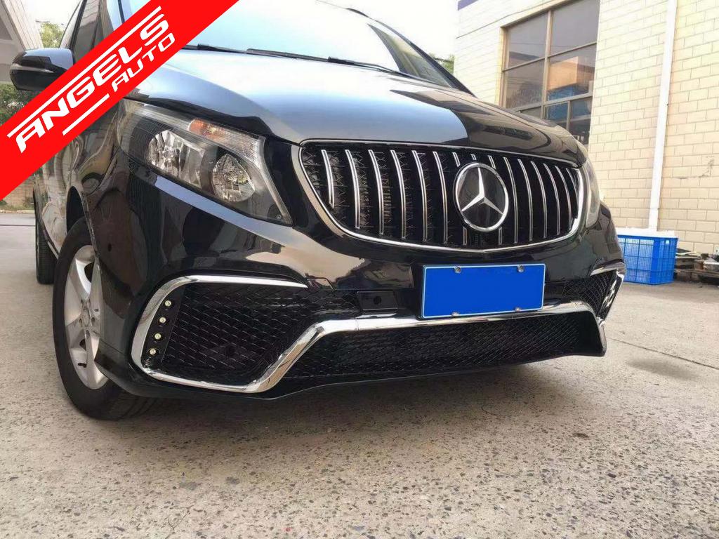 Pachet Exterior Complet compatibil cu Mercedes V-Class W447 (2014-Up) - imagine 7