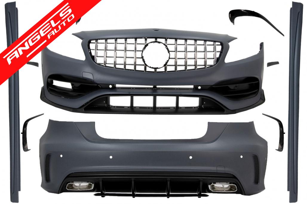 Kit compatibil cu Mercedes A-Class W176 2012-2018 Facelift A45 Design