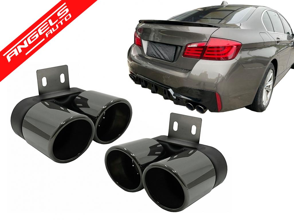 Tobe Difuzor compatibile cu BMW Seria 5 F10 F11 (2011-2017) LCI Design Negru - imagine 8