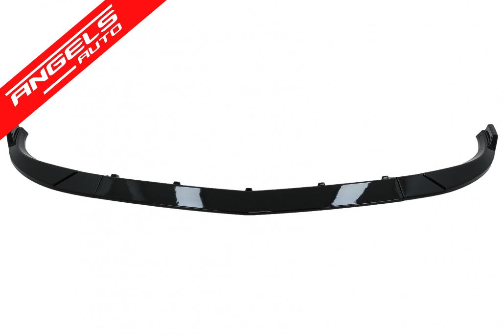 Prelungire Bara Fata compatibila cu Mercedes C-Class W204 2011-2014 Negru Lucios - imagine 2