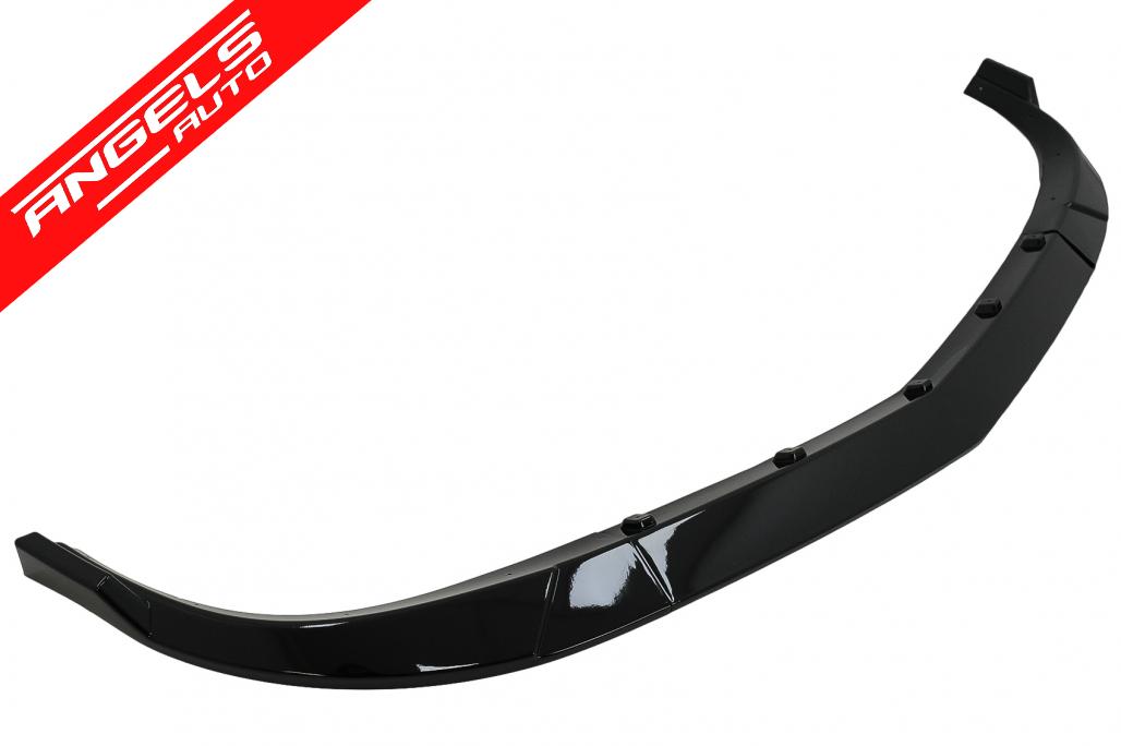 Prelungire Bara Fata compatibila cu Mercedes C-Class W204 2011-2014 Negru Lucios - imagine 3