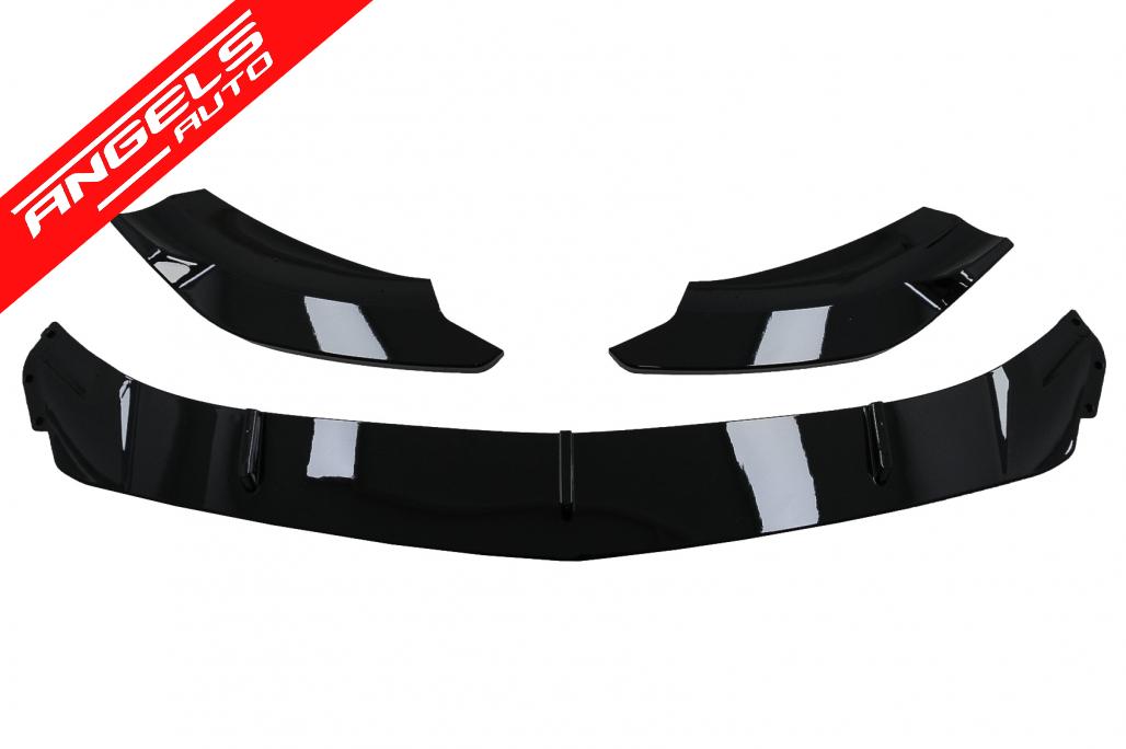 Prelungire Bara Fata compatibila cu Mercedes A-Class W177 V177 Negru Lucios - imagine 7
