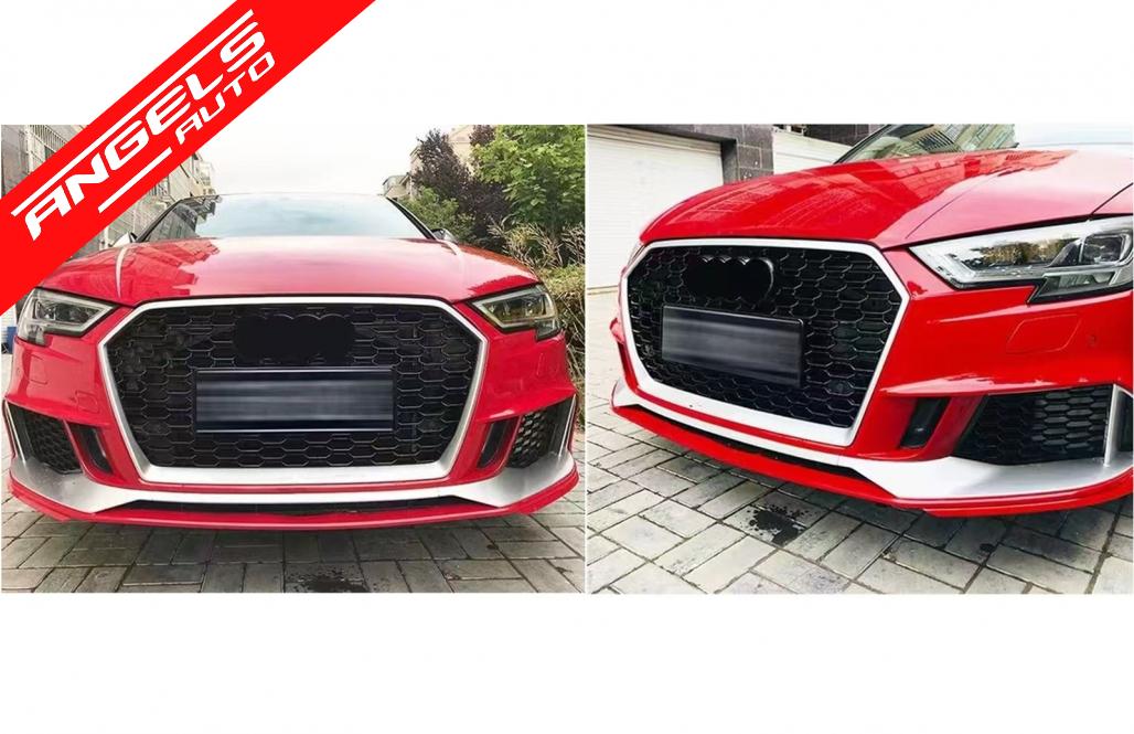 Bara Fata compatibila cu Audi A3 8V Facelift (2016-2019) Sedan Cabrio RS3 Design - imagine 8