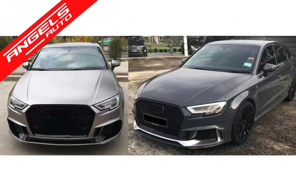 Bara Fata compatibila cu Audi A3 8V Facelift (2016-2019) Sedan Cabrio RS3 Design - imagine 9