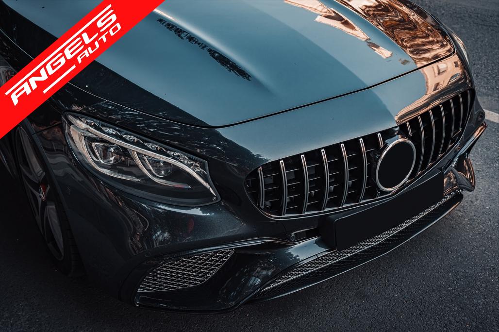 Bara Fata compatibila cu Mercedes S-Class C217 (2015-2021) S65 Look - imagine 5