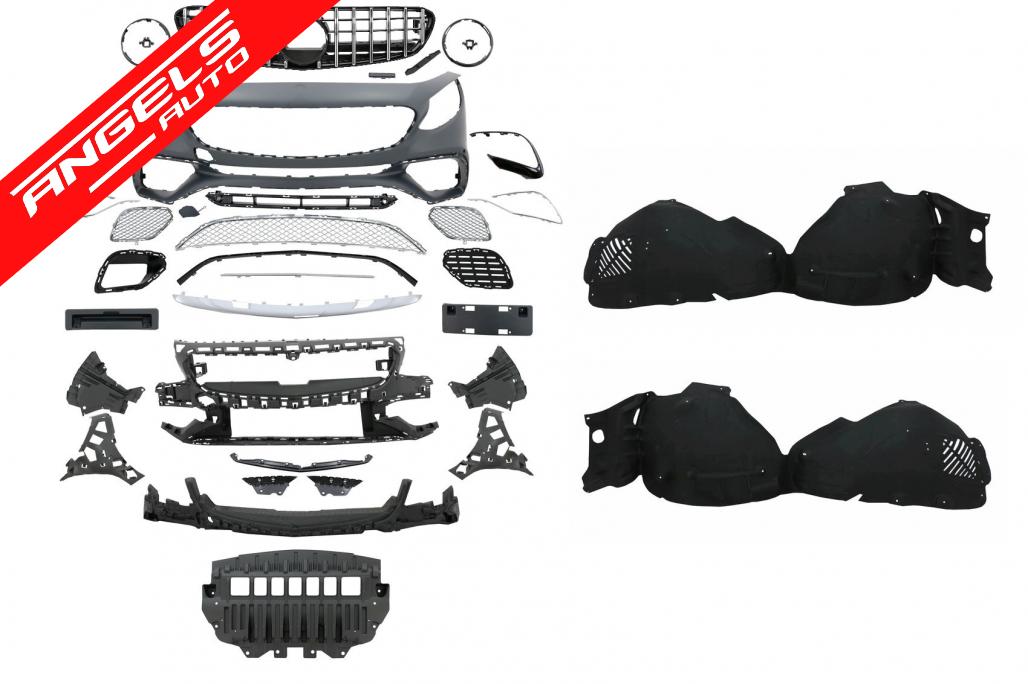 Bara Fata compatibila cu Mercedes S-Class C217 (2015-2021) S65 Look - imagine 8