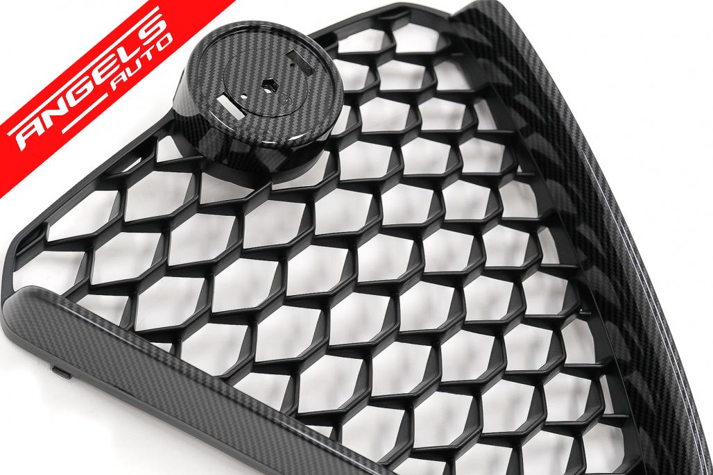 Grila fata compatibila cu Alfa Romeo Giulia 952 (2016-2021) Carbon Look - imagine 3