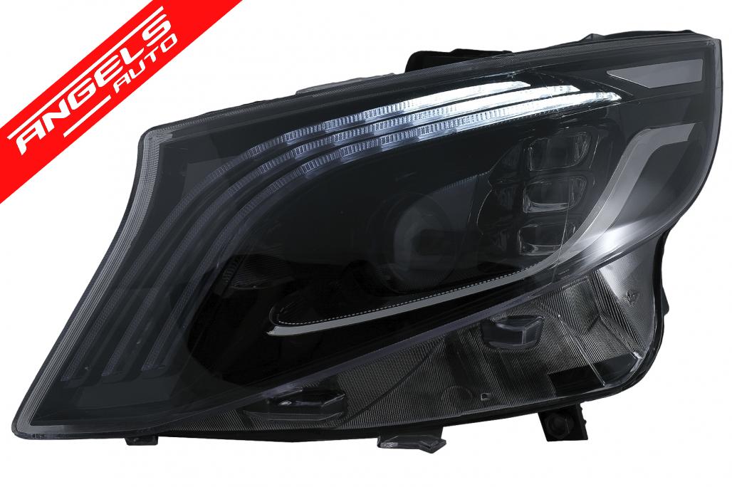 Faruri compatibile cu Mercedes V-Class W447 (2016-2020) Full LED - imagine 3