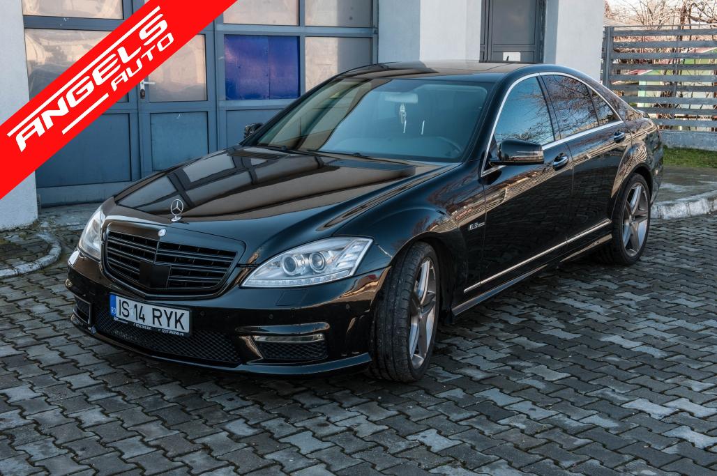 Faruri LED compatibile cu Mercedes W221 S-Class (2005-2009) Facelift Look - imagine 3