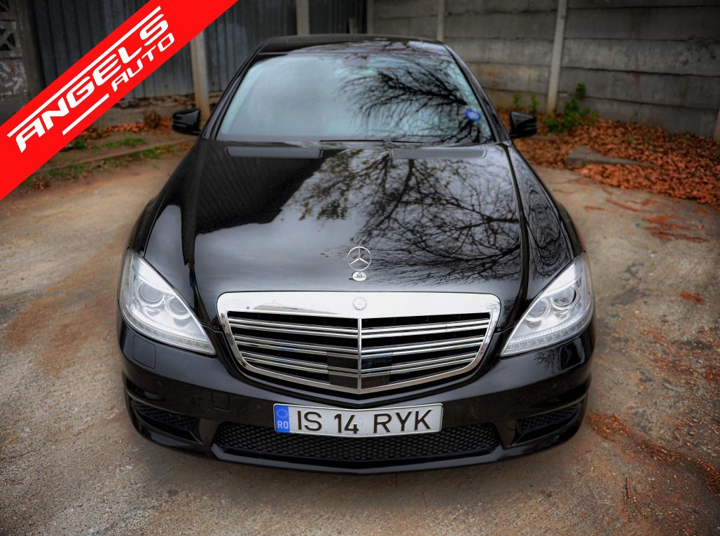 Faruri LED compatibile cu Mercedes W221 S-Class (2005-2009) Facelift Look - imagine 4