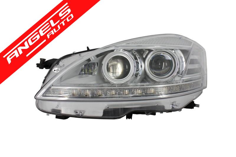 Faruri LED compatibile cu Mercedes W221 S-Class (2005-2009) Facelift Look - imagine 2