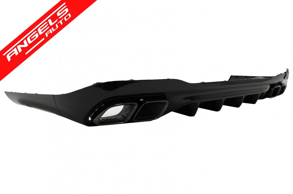 Difuzor compatibil cu Mercedes C Class W206 S206 Sport Line (2021-up) C63 Design - imagine 2