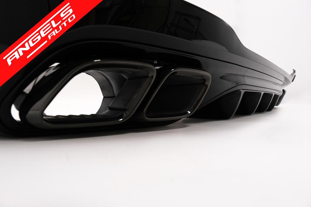 Difuzor compatibil cu Mercedes C Class W206 S206 Sport Line (2021-up) C63 Design - imagine 3
