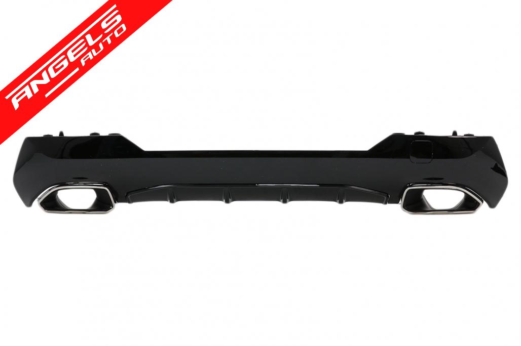 Difuzor cu Ornamente compatibil cu BMW Seria 4 G22 G23 M Sport 2020-up M440i Design