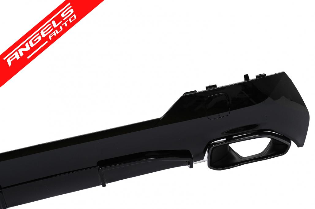 Difuzor Bara Spate compatibil cu BMW Seria 4 G22 G23 M Sport 2020-up M440i Look - imagine 2