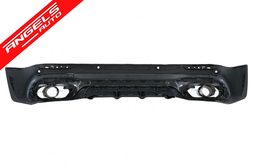 Difuzor Bara Spate cu Toba compatibil cu Mercedes GLB X247 SUV (2020-up) Night Package - imagine 5