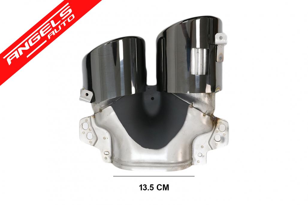 Difuzor Bara Spate cu tobe negre compatibil cu Mercedes GLB X247 SUV Night Package - imagine 3