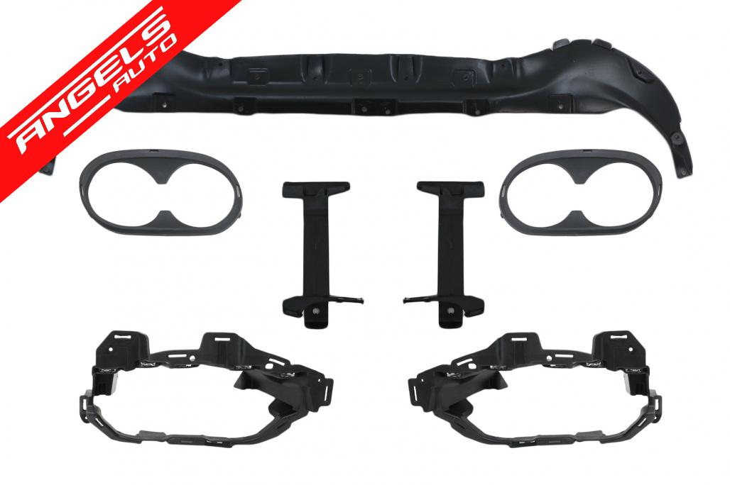 Difuzor Bara Spate cu Tobe Crom compatibil cu Mercedes GLB X247 SUV (2020-up) - imagine 8