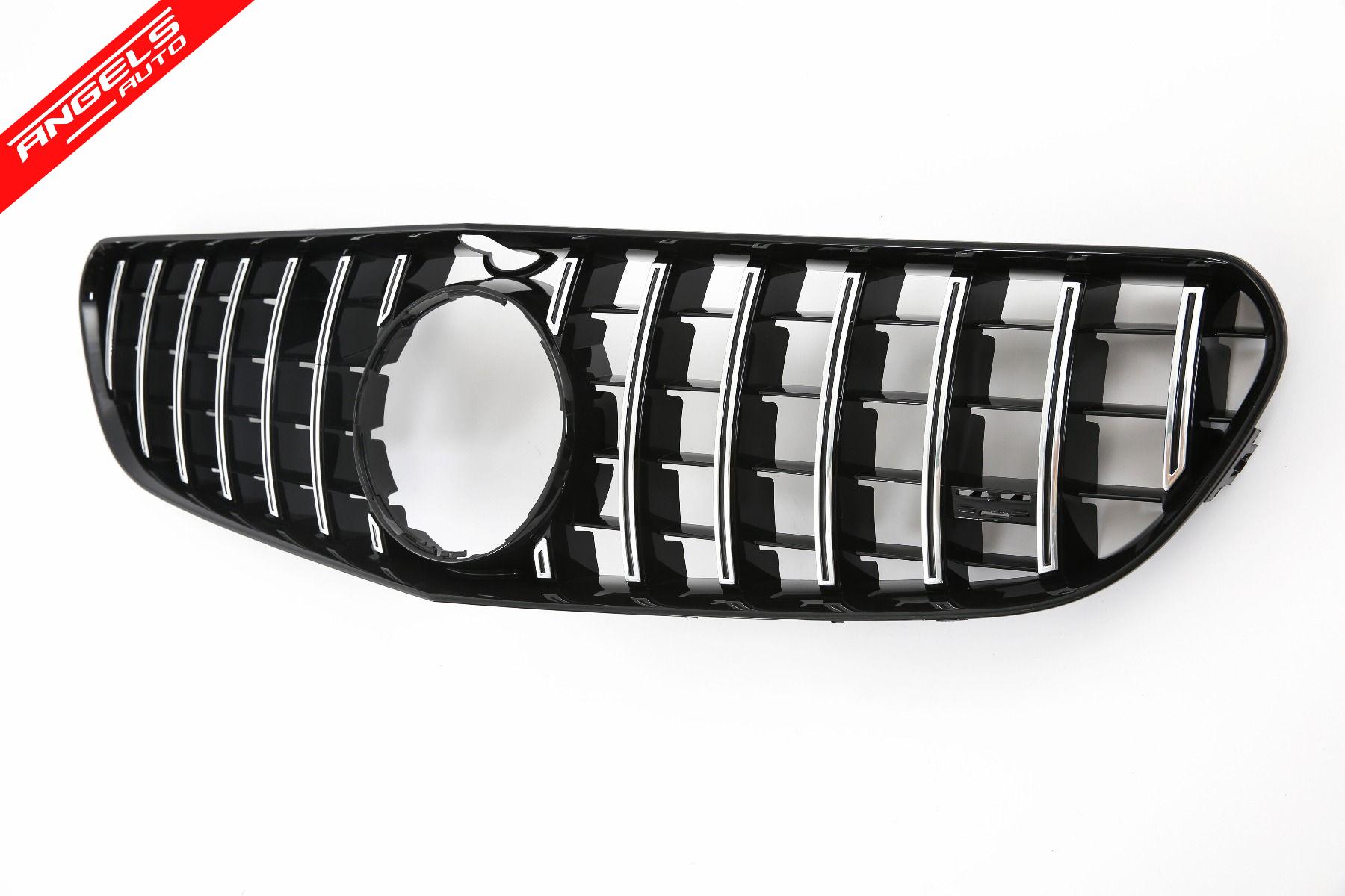 Grila compatibila cu Mercedes C217 W217 AMG Pachet S63 S65 Panamericana GT OPTIK - imagine 2
