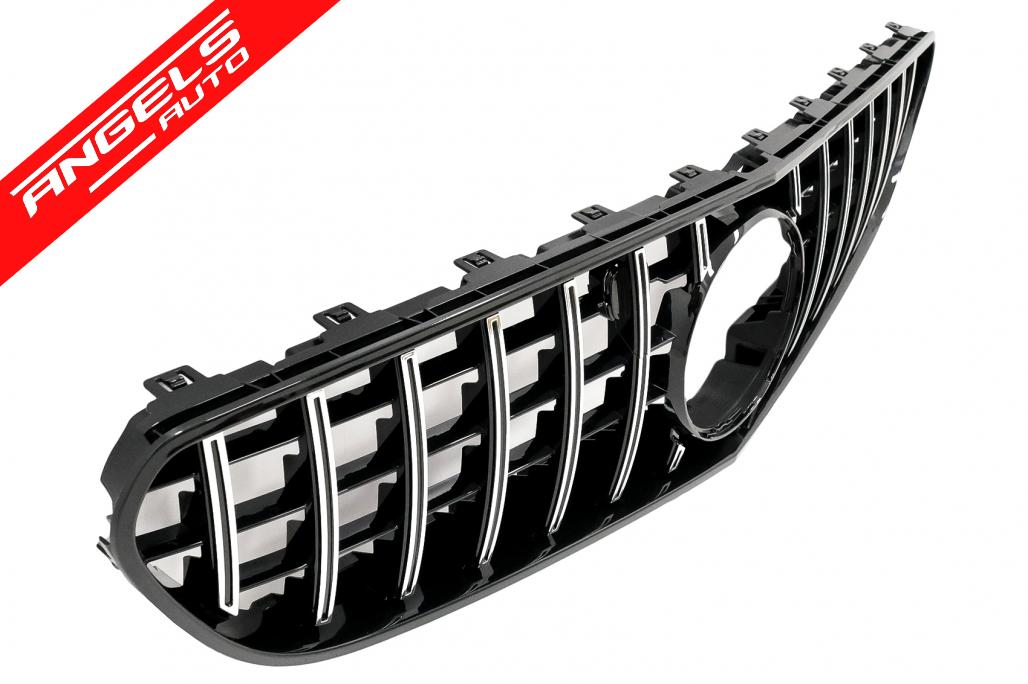 Grila compatibila cu Mercedes C217 W217 AMG Pachet S63 S65 Panamericana GT OPTIK - imagine 3