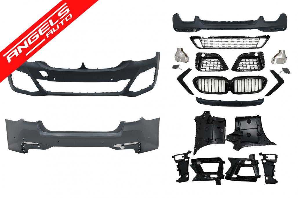 Pachet Exterior Complet compatibil cu BMW Seria 5 G30 (2017-2019) M-Tech Design - imagine 6