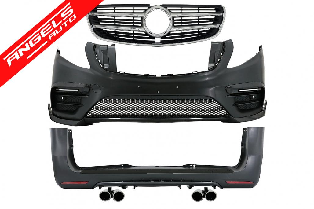 Kit Pachet Exterior compatibil cu Mercedes V-Class W447compatibil 2014-03.2019