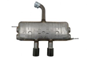 Sistem Evacuare compatibil cu VW Golf 5 (2003-2007) & Golf 6 (2008-2013) Negru Lucios
