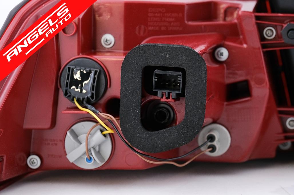 Stopuri compatibile cu VW Passat 3C B7 Sedan (10.2010-10.2014) LED Rosu Fumuriu - imagine 7