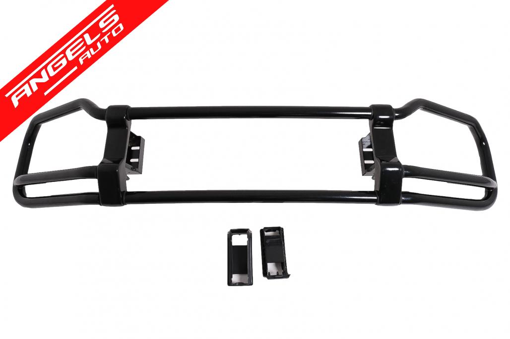 BullBar Fata compatibil cu Mercedes G-Class LCI W463 W464 G63 (2018-up) Negru Lucios - imagine 5