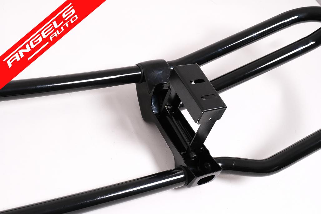 BullBar Fata compatibil cu Mercedes G-Class LCI W463 W464 G63 (2018-up) Negru Lucios - imagine 8