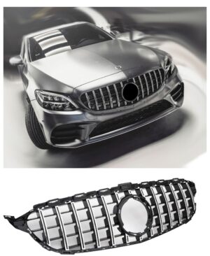 Grila fata compatibila cu Mercedes W205 Facelift (03/2018-2021) Panamericana GT Look