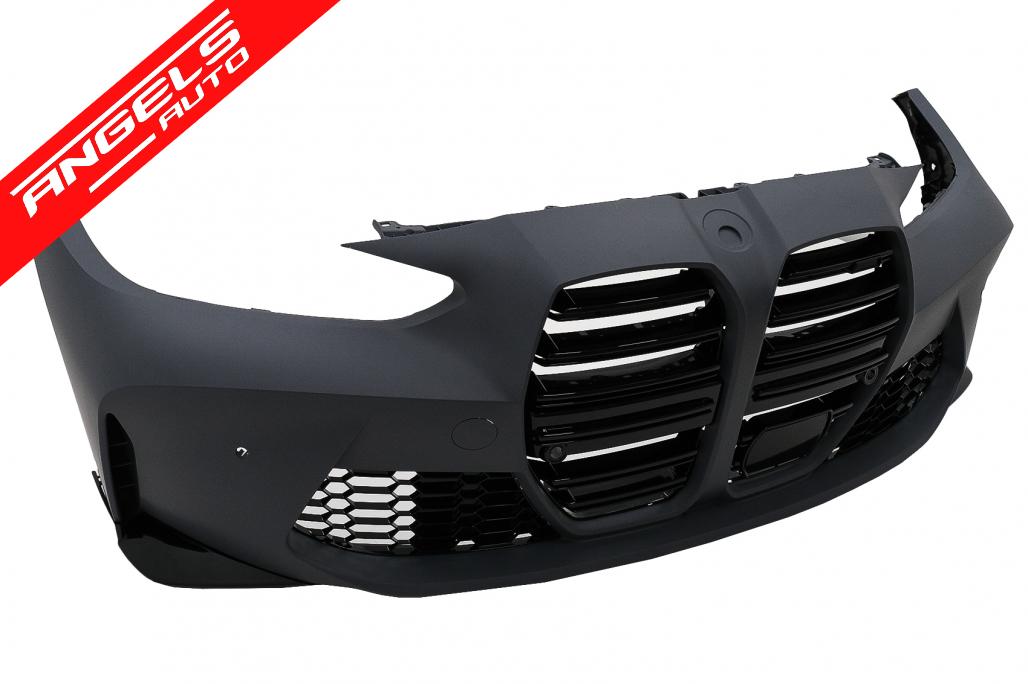 Pachet Exterior compatibil cu BMW Seria 4 G22 Coupe G23 Cabrio (2020-Up) M4 Look - imagine 4