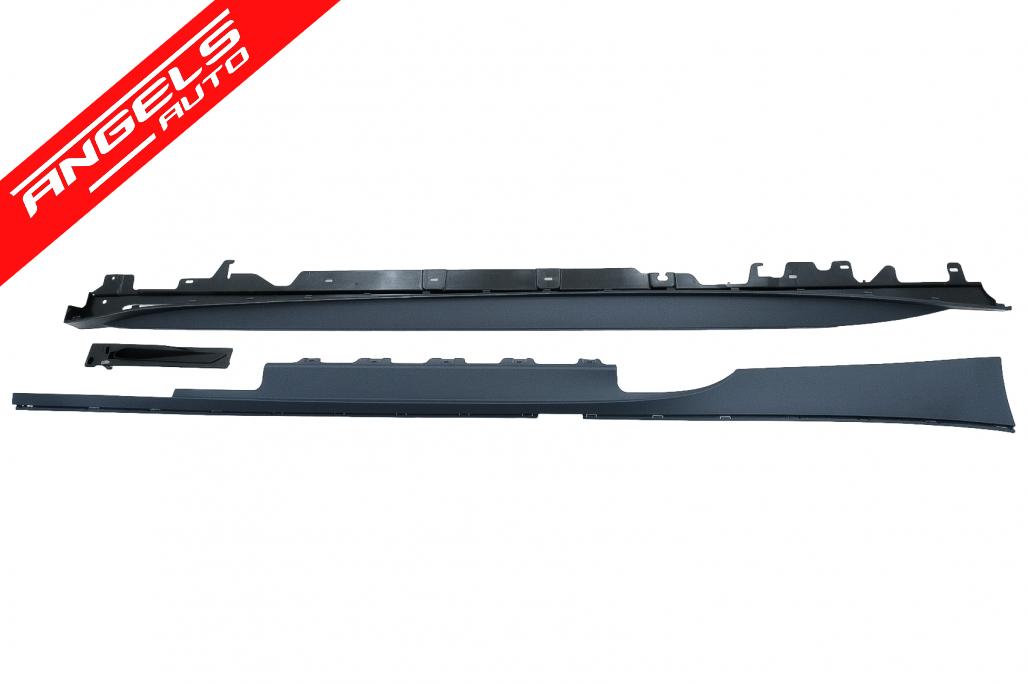 Pachet Exterior compatibil cu BMW Seria 4 G22 Coupe G23 Cabrio 2020-Up M4 Look - imagine 5