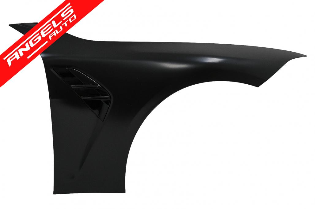 Pachet Exterior compatibil cu BMW Seria 4 G22 Coupe G23 Cabrio (2020-Up) M4 Look - imagine 8