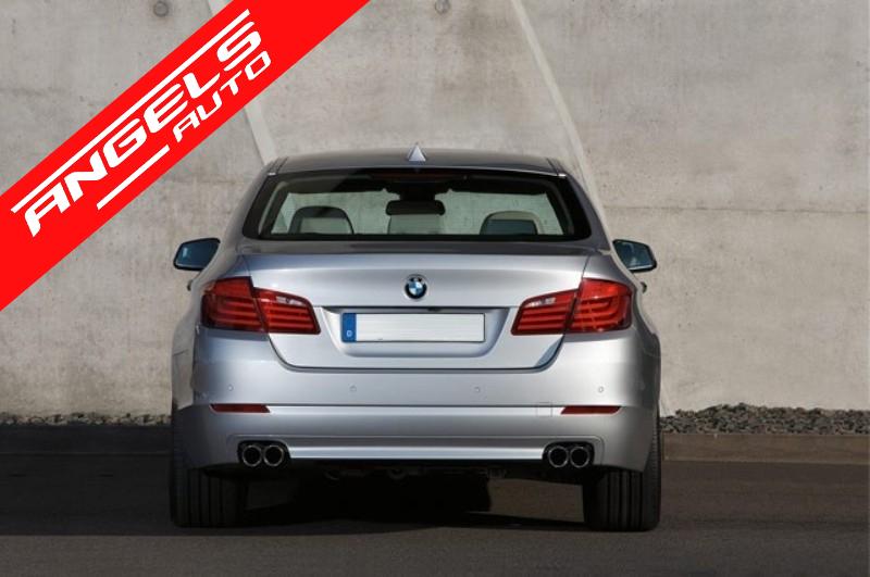 Difuzor Dubla Evacuare compatibil cu BMW Seria 5 F10 F11 (2011-2017) 550i Look - imagine 6