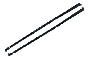 Extensii Praguri compatibile cu Ford Puma 2019-UP ST Line Negru Lucios