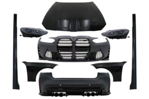 Pachet Exterior compatibil cu BMW Seria 3 G20 (2018-2022) Conversie la G80 M3