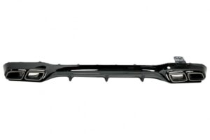 Difuzor cu Tobe Negre compatibil cu Mercedes E-Class W213 Sport Line (2016-2019)