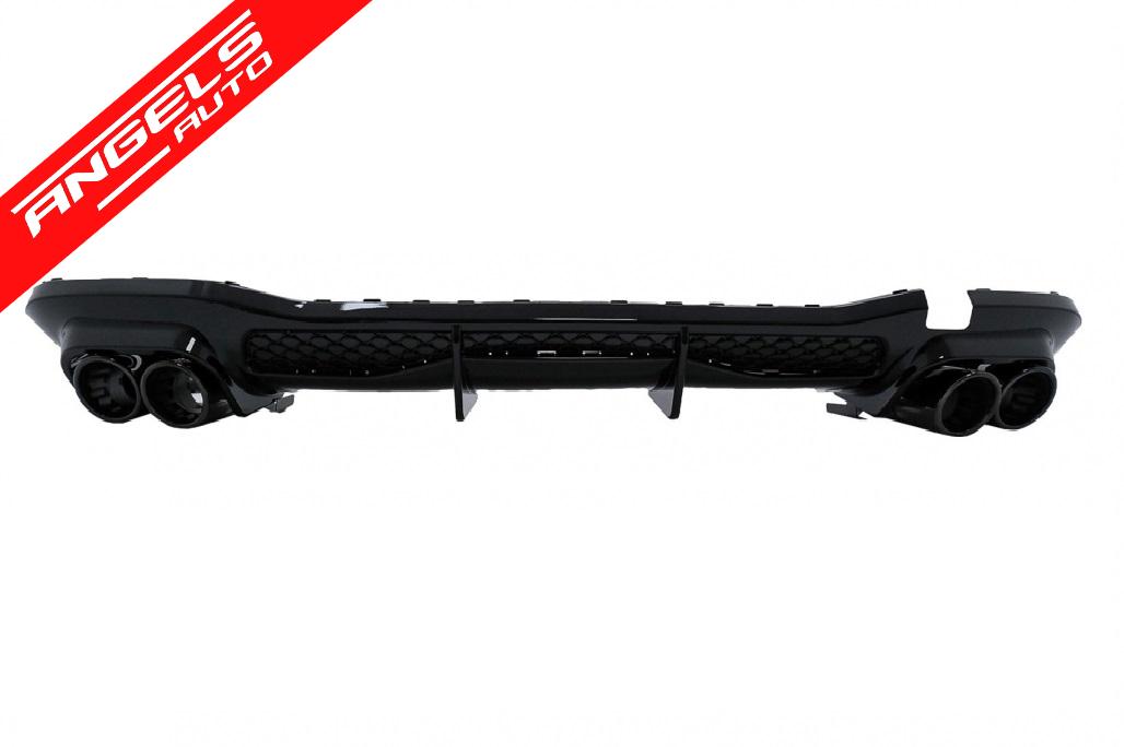 Pachet Aerodinamic compatibil cu Mercedes S-Class W223 Sport Line (2020-up) Negru Lucios - imagine 8