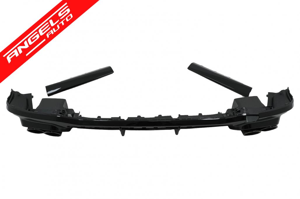 Pachet Aerodinamic compatibil cu Mercedes S-Class W223 Sport Line (2020-up) Negru Lucios - imagine 9